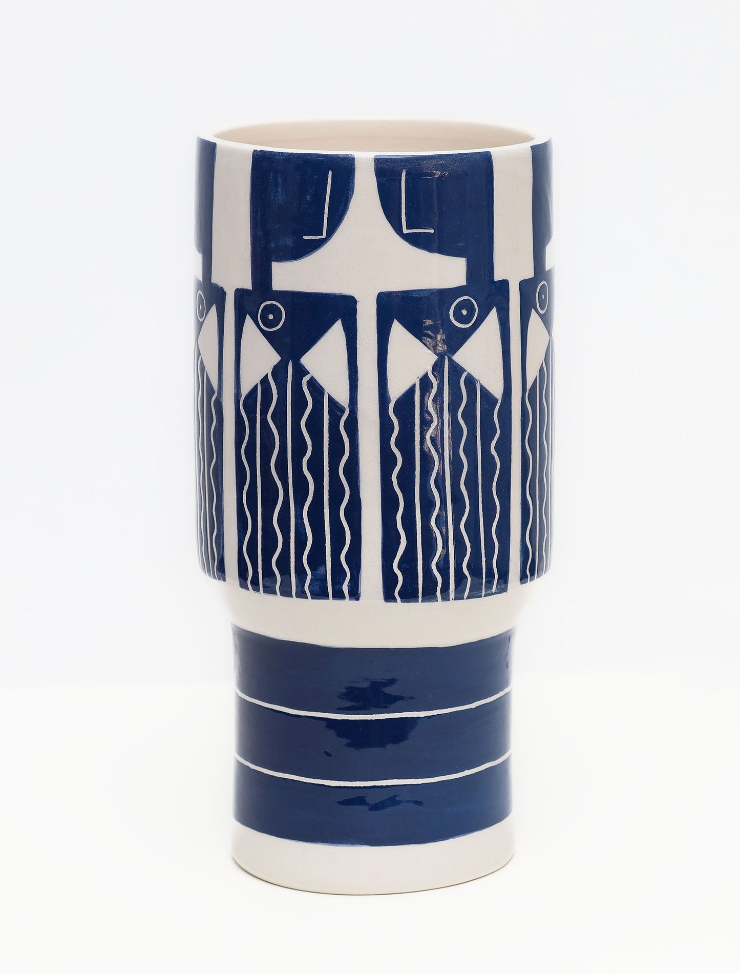 New! Big Blues Vase