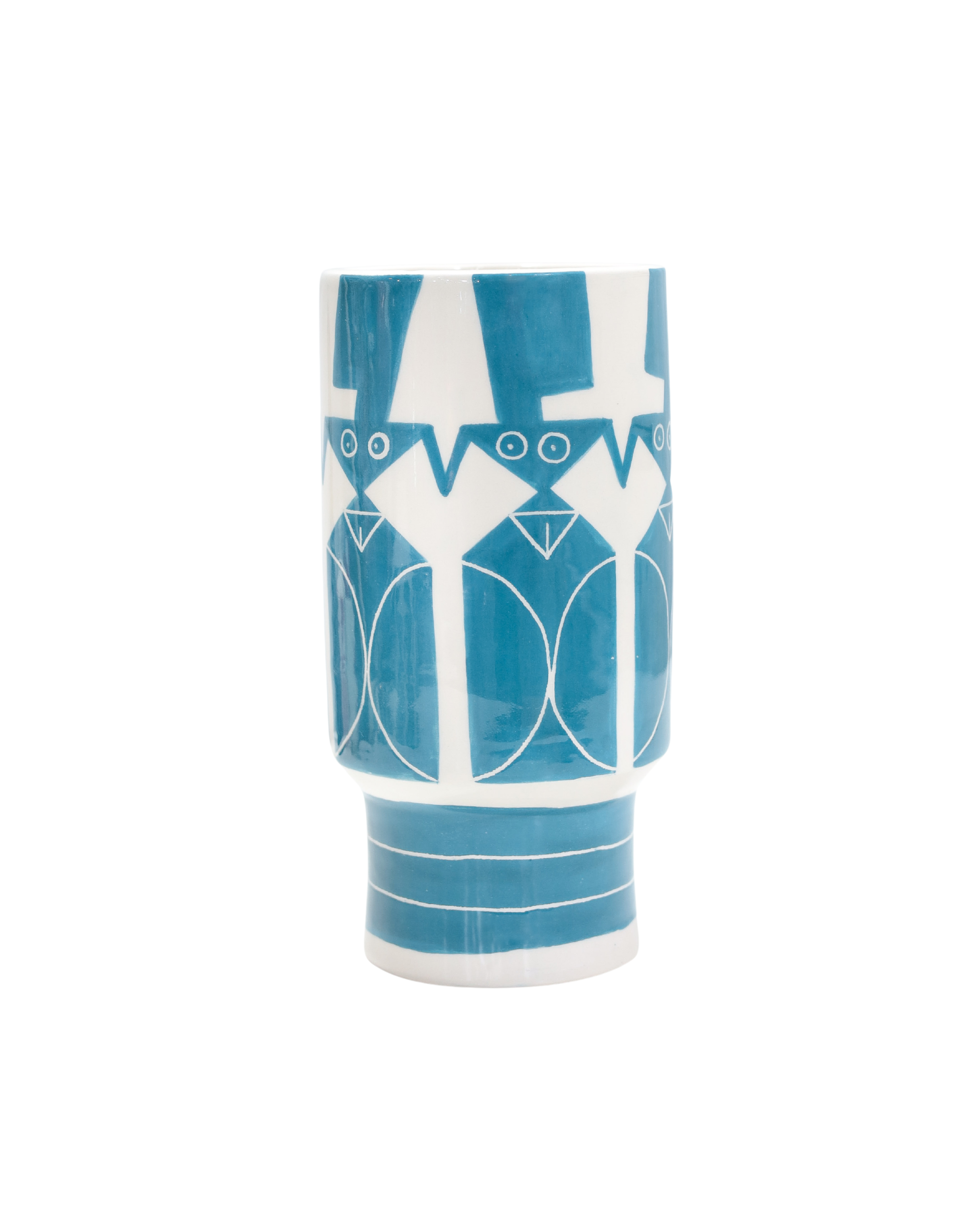 Dance Peacock | Medium Vase