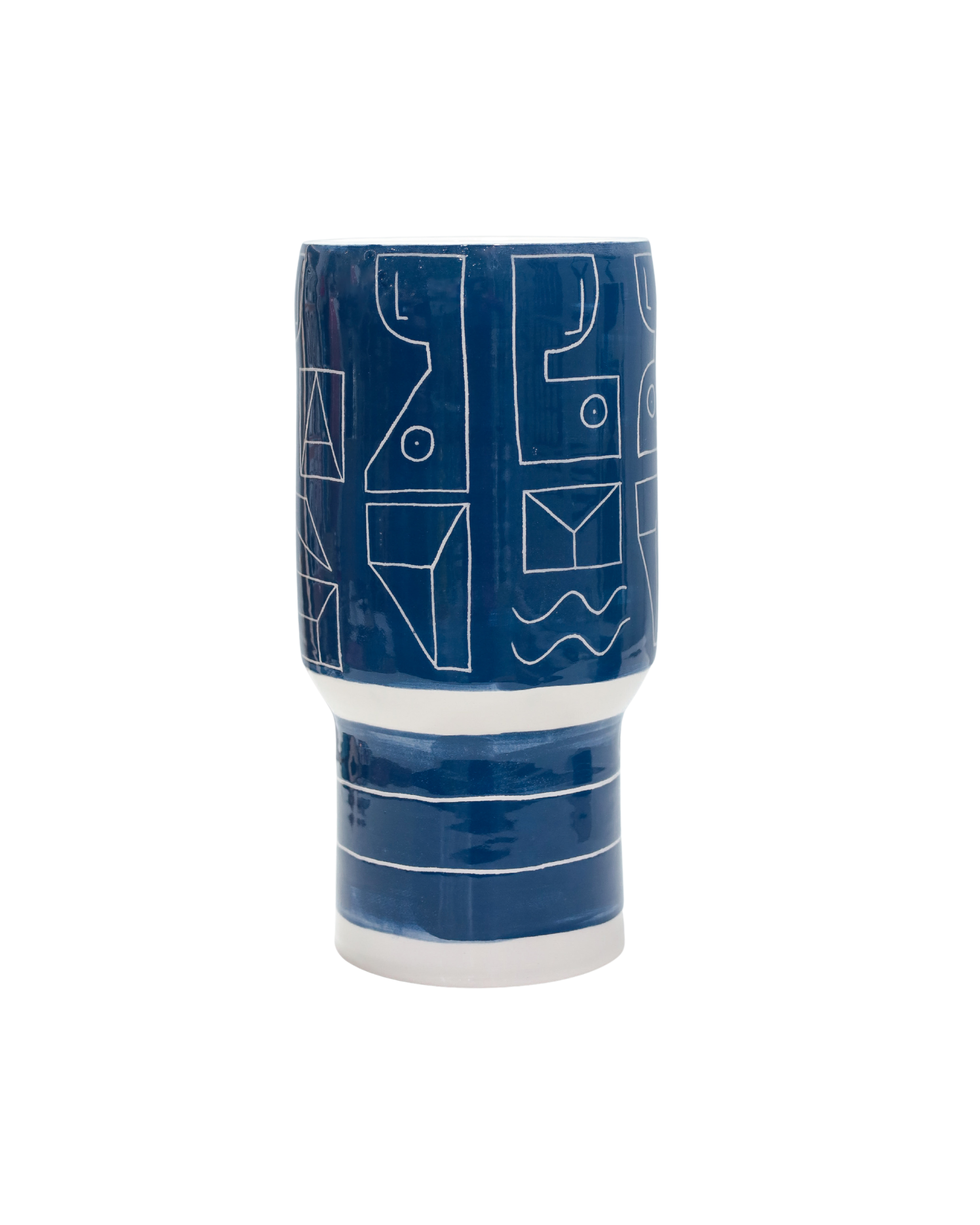 Blue Balance| Large Vase