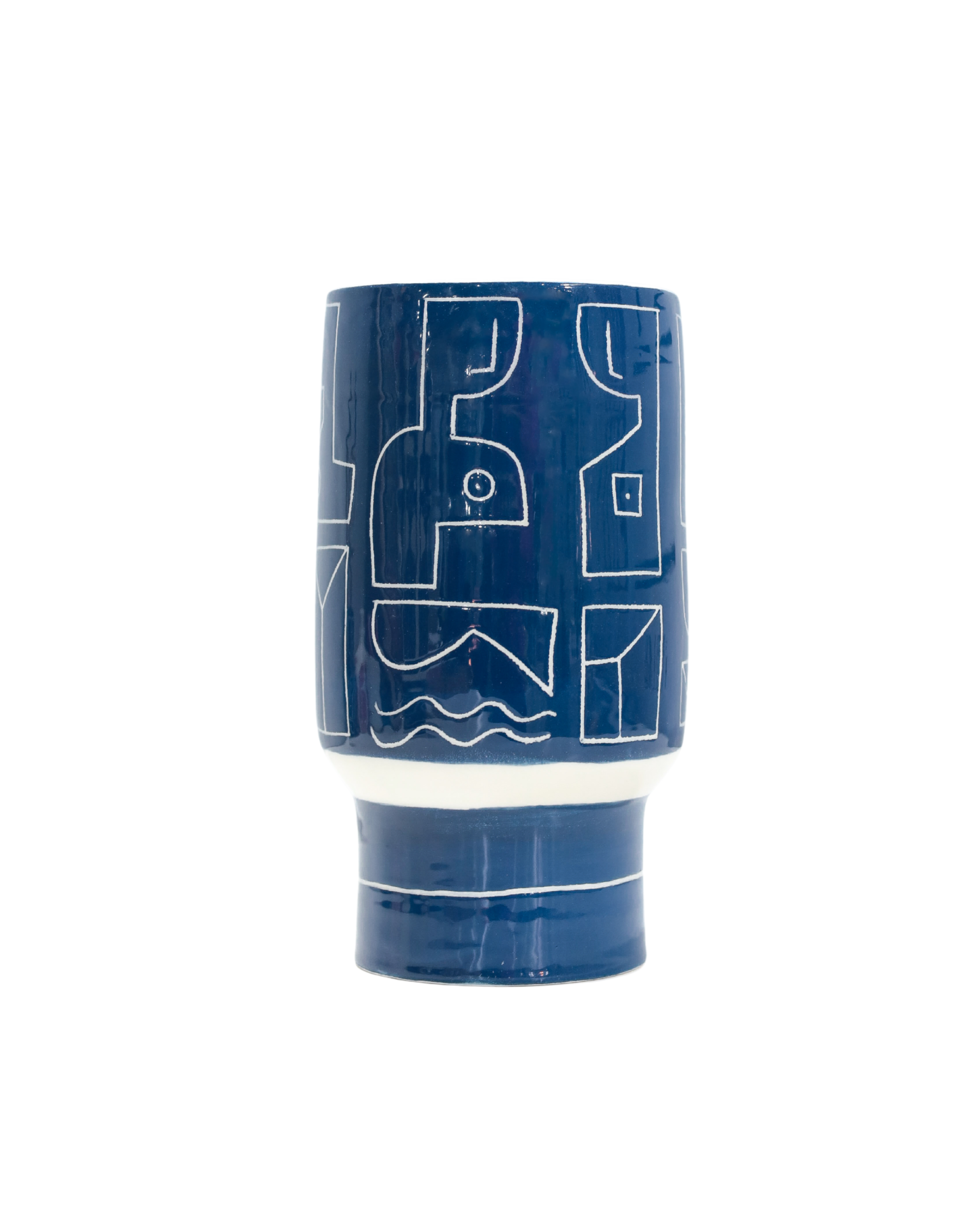Blue Balance | Medium Vase