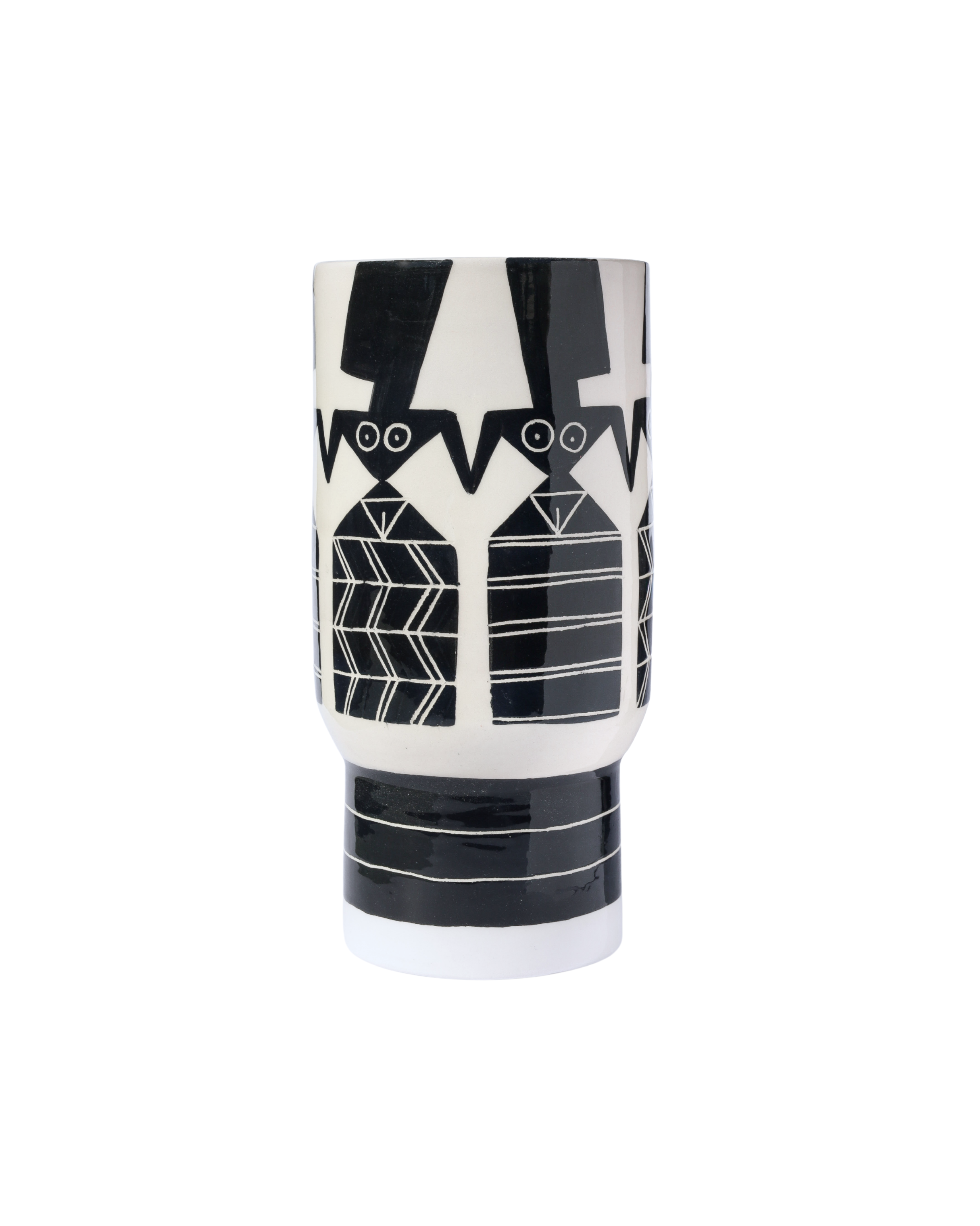 Medium Dance| Black Vase