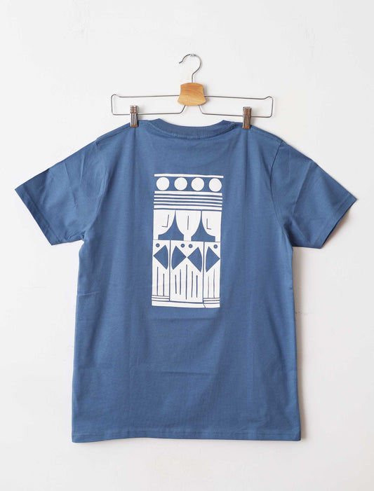 3 Καρυάτιδες. T-shirt με τύπωμα στην πλάτη