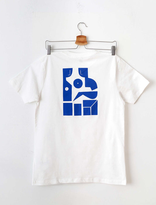 Κάτω απ'το φεγγάρι.T-shirt με τύπωμα στην πλάτη