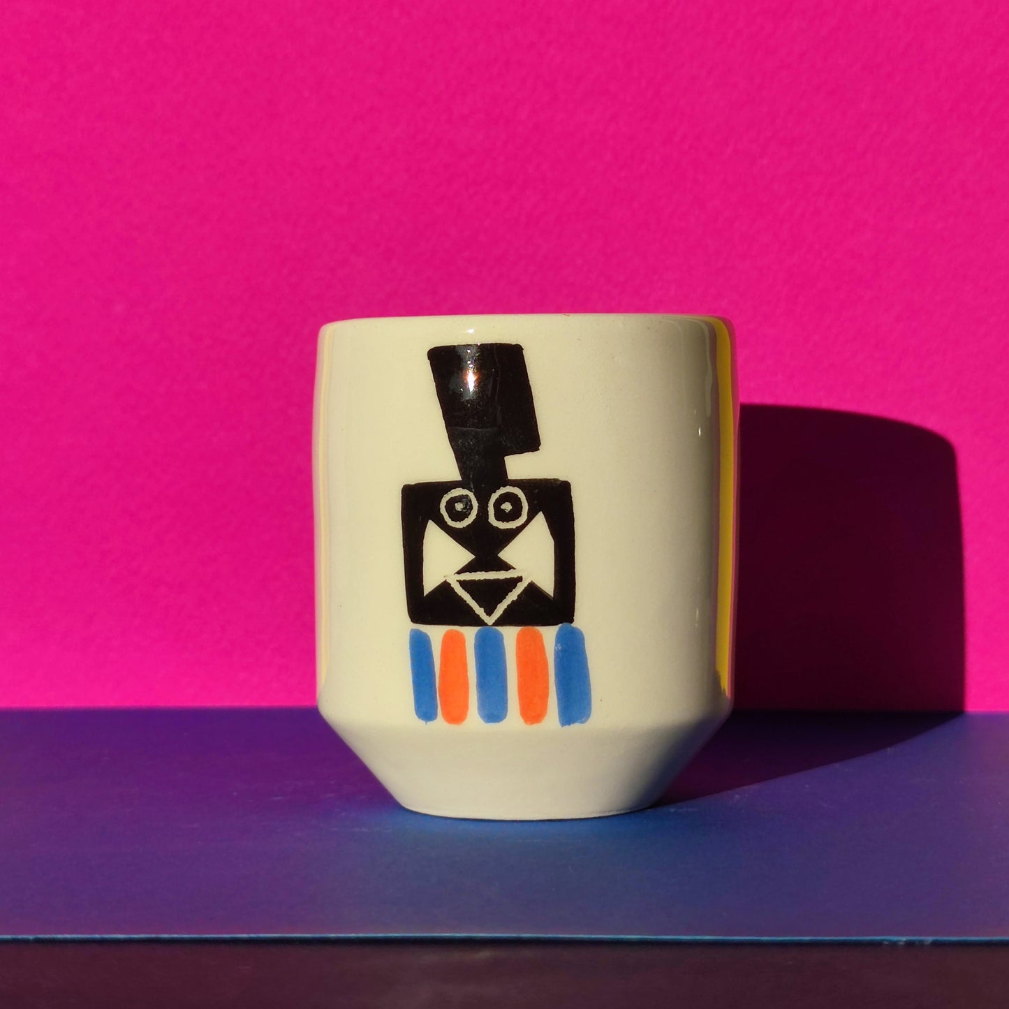 Colorful espresso cup