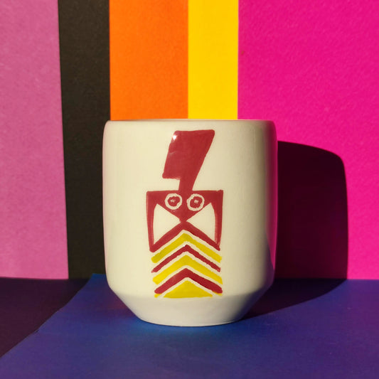 Colorful espresso cup